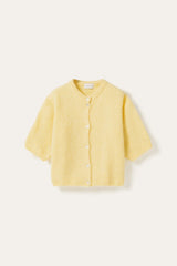 Noella N-Kae SS Knit Cardigan - Butter Yellow