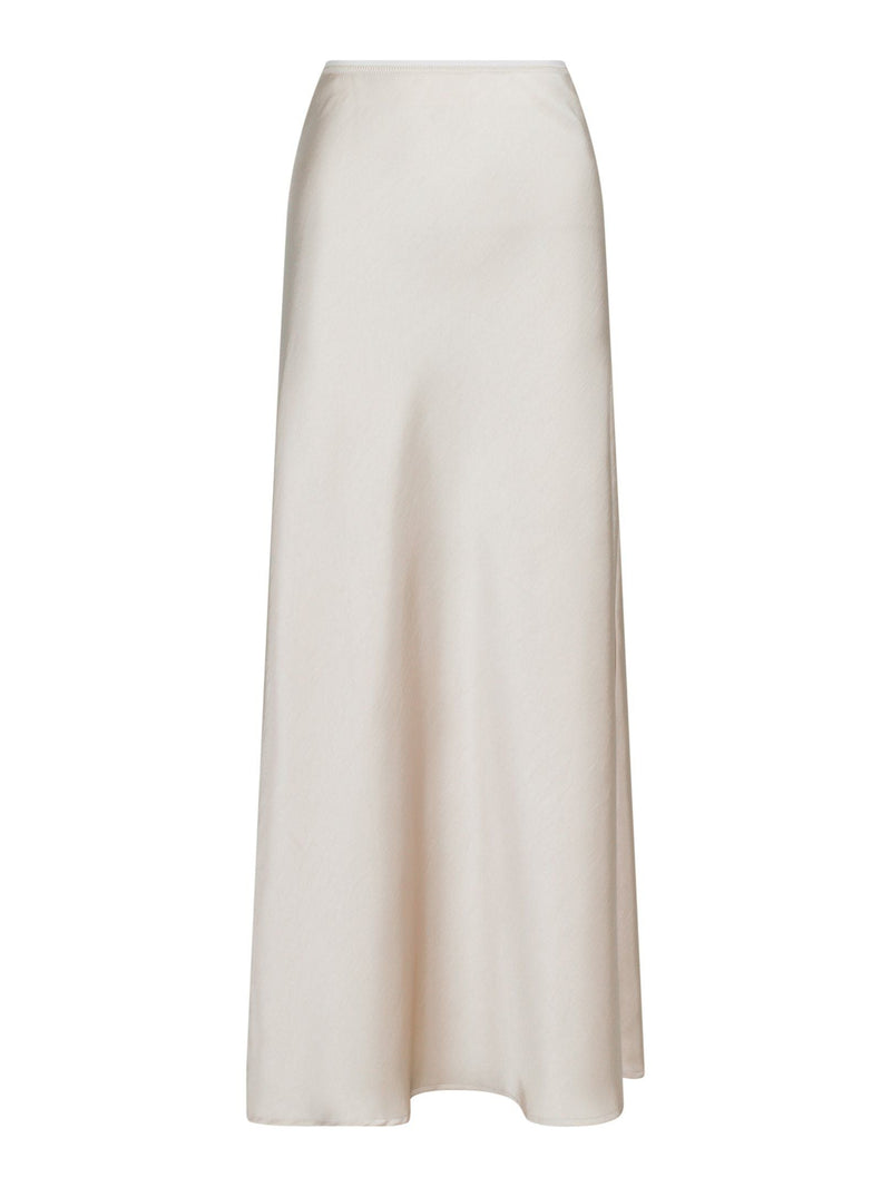 Neo Noir Vicky Heavy Sateen Skirt - Champagne