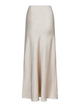 Neo Noir Vicky Heavy Sateen Skirt - Champagne