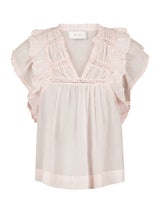 Neo Noir Jayla S Voile Top - Light Pink