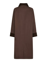 Neo Noir Anneli Cord Coat - Brown