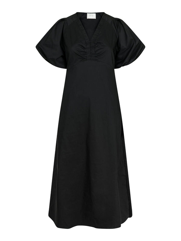 Neo Noir Illana Poplin Dress - Black