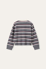Noella Merryll Knit - Delissa Grey Stripe