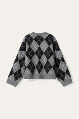Noella N-Lai Knit - Black Grey Mix
