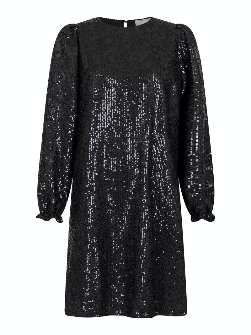 Neo Noir Isobel Sequins Dress - Black