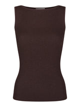 Neo Noir Talia Glitter Knit Top - Burgundy