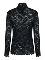 Neo Noir Liza Laceflower Blouse - Navy