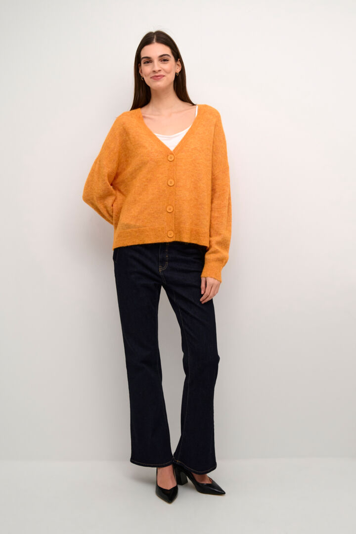 Culture Cacheia Cardigan - Russet Orange