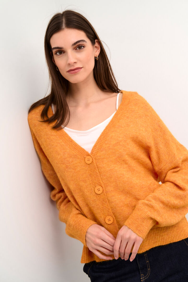 Culture Cacheia Cardigan - Russet Orange