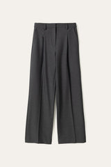 Noella N-Mahala MW Pants - Grey Herringbone
