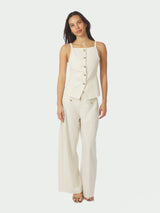 Neo Noir Kylie Structure Waistcoat