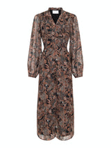 Neo Noir Nimes Forest Fields Dress - Brown