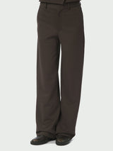 Neo Noir Nathalie Pants - Dark Brown