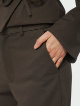 Neo Noir Nathalie Pants - Dark Brown