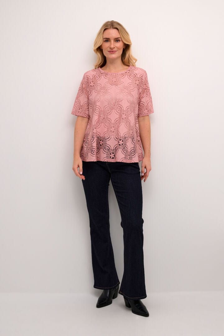 Culture Henriette Olu SS Blouse - Pale Mauve