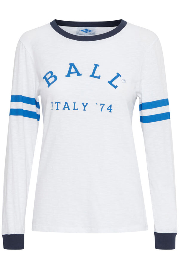 Ball Piero LS T-shirt - Blanc de Blanc