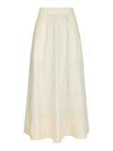 Neo Noir Link C Poplin Skirt -Light Yellow