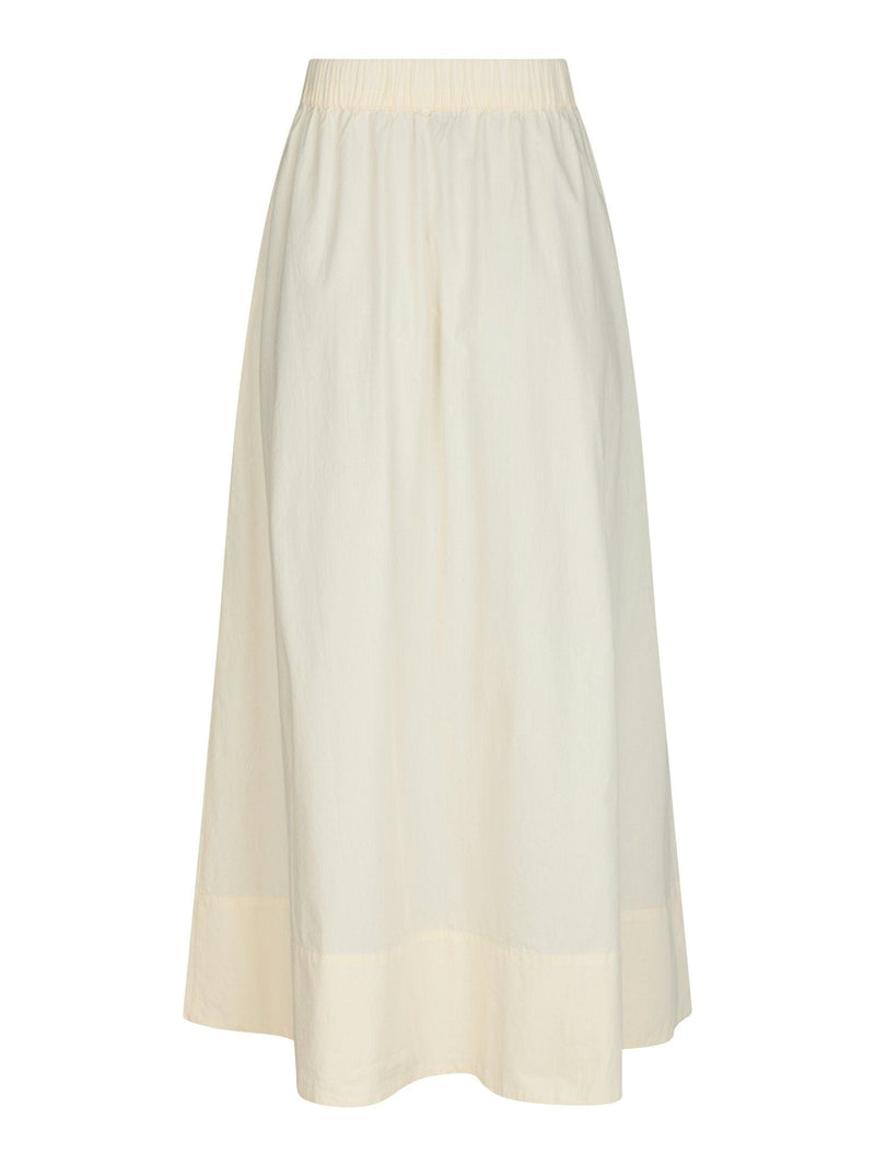Neo Noir Link C Poplin Skirt -Light Yellow