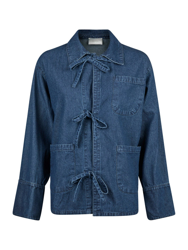 Neo Noir Starlie Denim Shirt