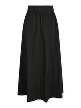 Neo Noir Yara Long Poplin Skirt - Black