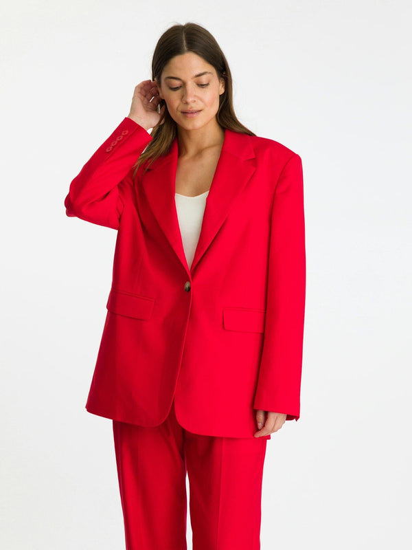 Neo Noir Jarmon Blazer - Red