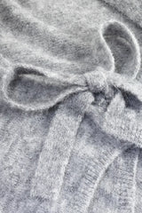 Noella Maelee Knit Cardigan - Medium Grey Melange