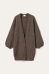 Noella Noella N-Maricela Knit Cardigan - Timber Brown Melange