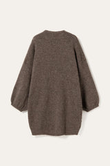 Noella Noella N-Maricela Knit Cardigan - Timber Brown Melange