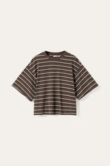 Noella n-Murphie Top - Dalma Blue Stripe