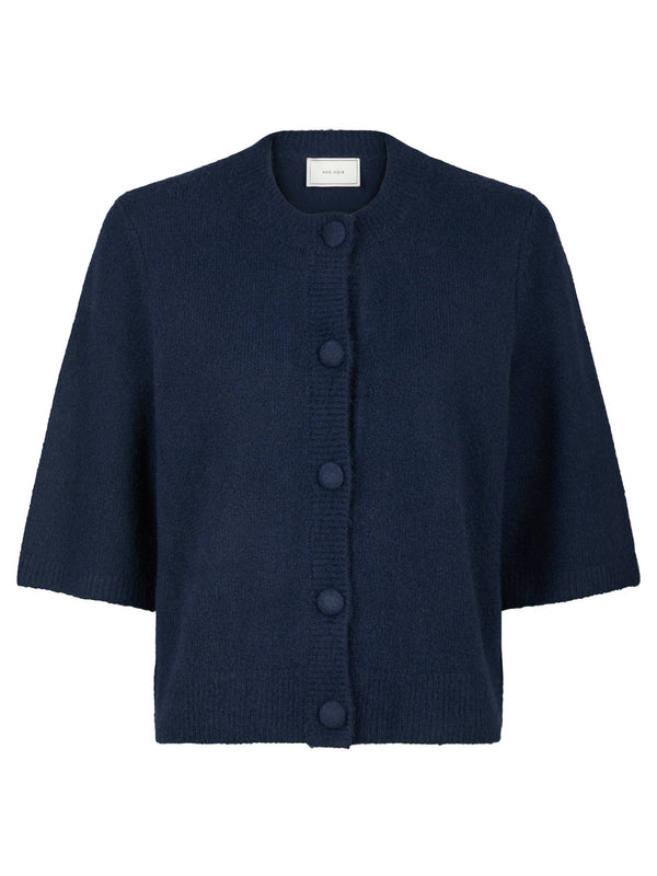 Neo Noir Elmira Knit Cardigan - Navy