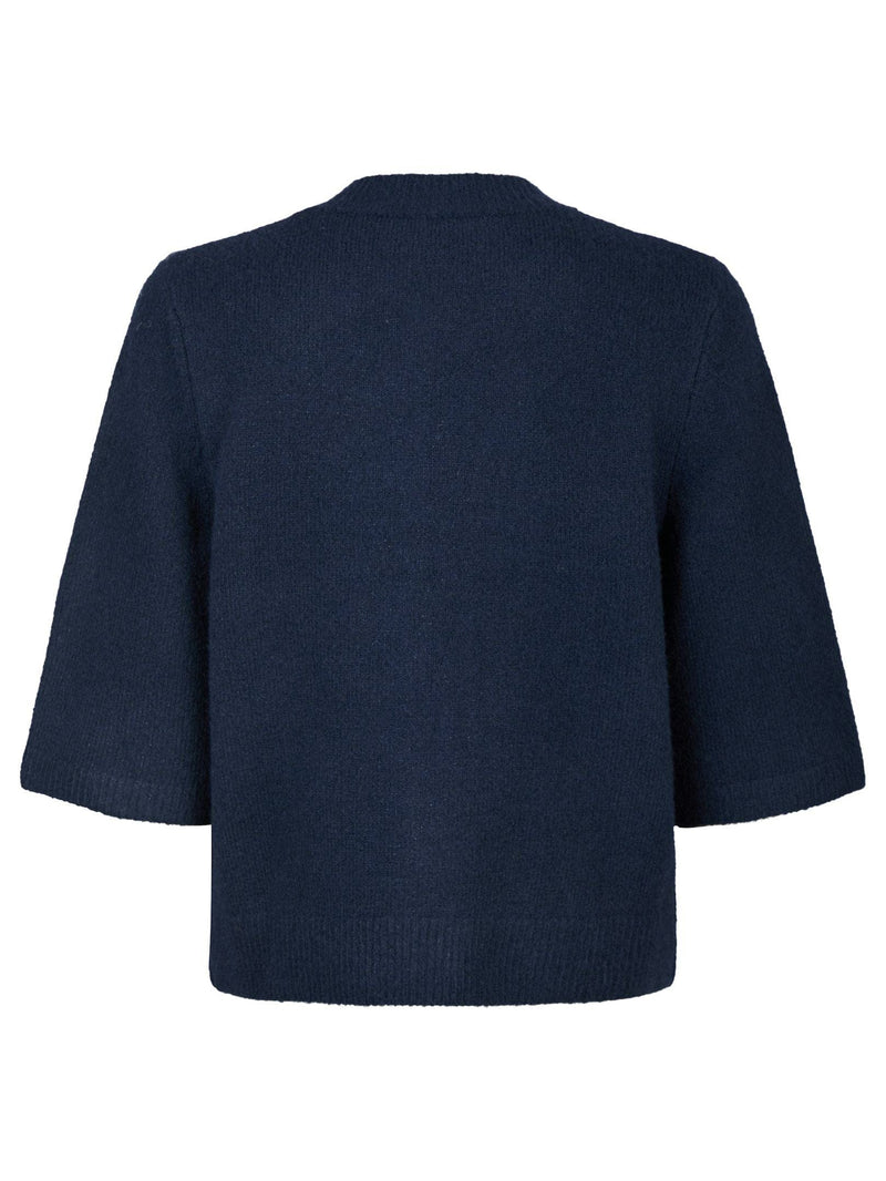 Neo Noir Elmira Knit Cardigan - Navy