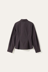 Noella Loyce Shirt - Deshay Burgundy Check