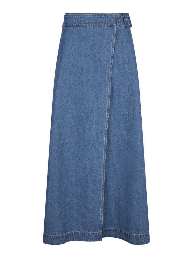 Neo Noir Nina Wrap Denim - Blue