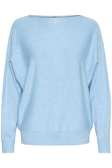 Culture Annemarie Batwing Jumper - Cashmere Blue