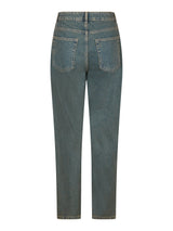 Neo Noir Simona Overdye Pants - Ash Blue