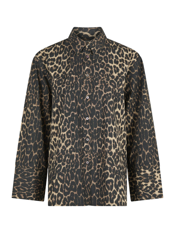 Neo Noir Dita Leo Shirt - Leopard