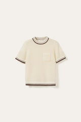 Noella Marthy Knit - Ivory Brown
