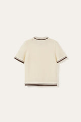 Noella Marthy Knit - Ivory Brown