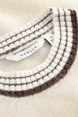 Noella Marthy Knit - Ivory Brown