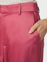 Neo Noir Emmett Heavy Sateen Pants - Cherry Pink