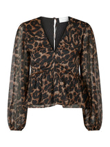 Neo Noir Timmy Leo Blouse - Leopard