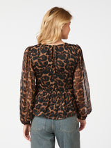 Neo Noir Timmy Leo Blouse - Leopard