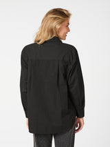 Neo Noir Dalma C Poplin Shirt - Black