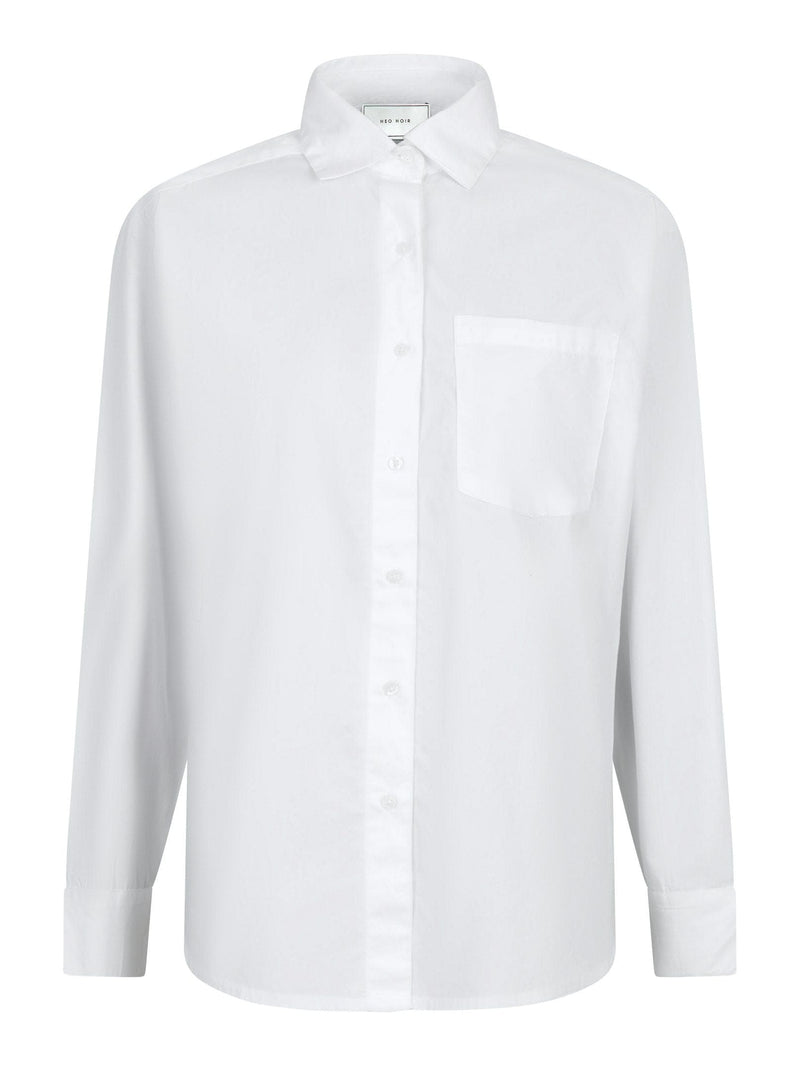 Neo Noir Dalma C Poplin Shirt - White