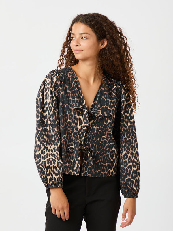 Neo Noir Tova Leo Blouse - Leopard