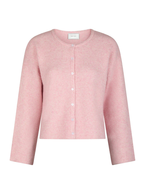 Neo Noir Vilja Knit Cardigan - Pink