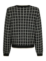 Neo Noir Doro Stitch Knit Cardigan - Black