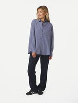 Neo Noir Dalma B Stripe Stone Shirt