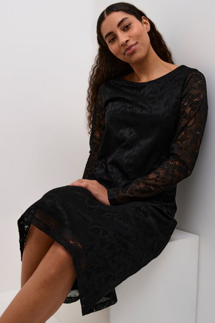 Culture Zophia Nicole Dress - Black