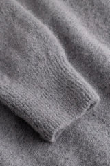 Noella N-Anya Knit Cardigan - Dark Grey Mel
